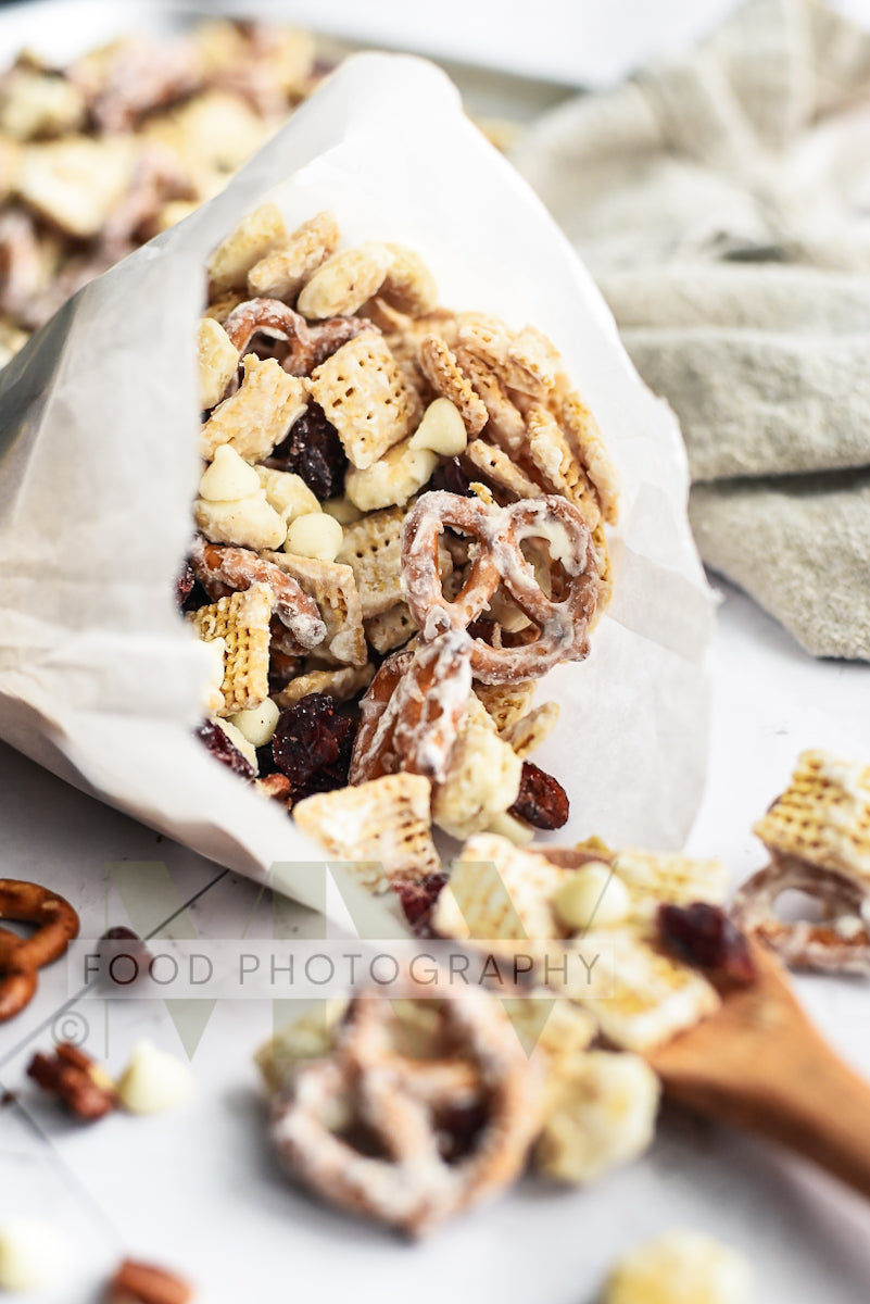 White Chocolate Cranberry Snack Mix