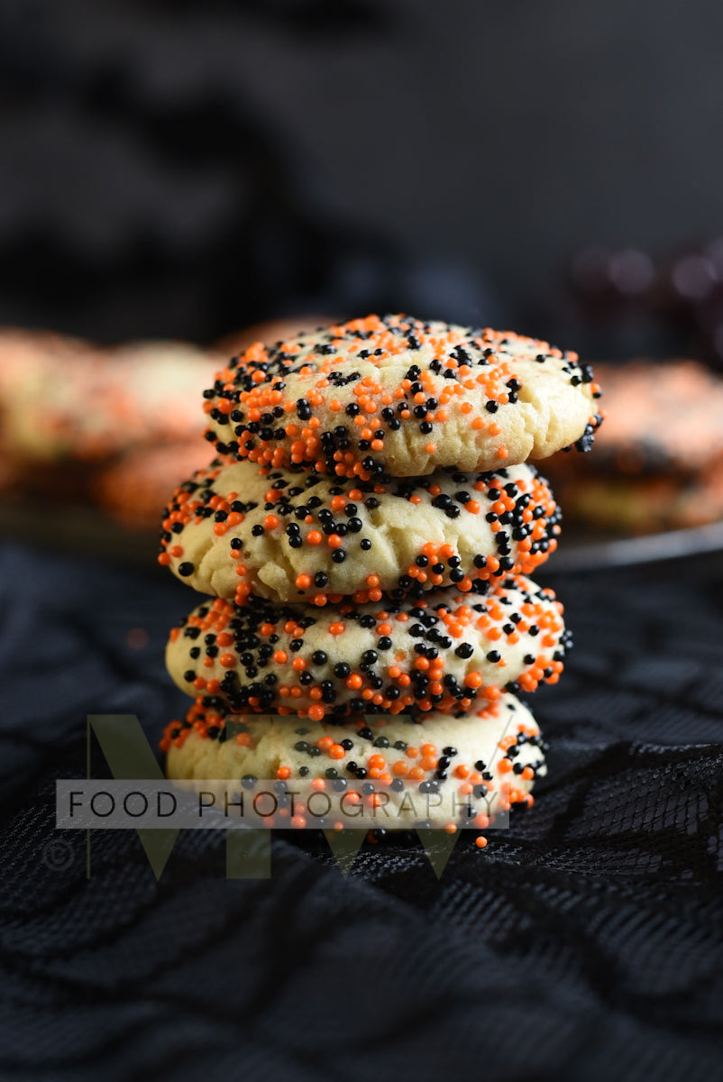 Halloween Sprinkle Cookies