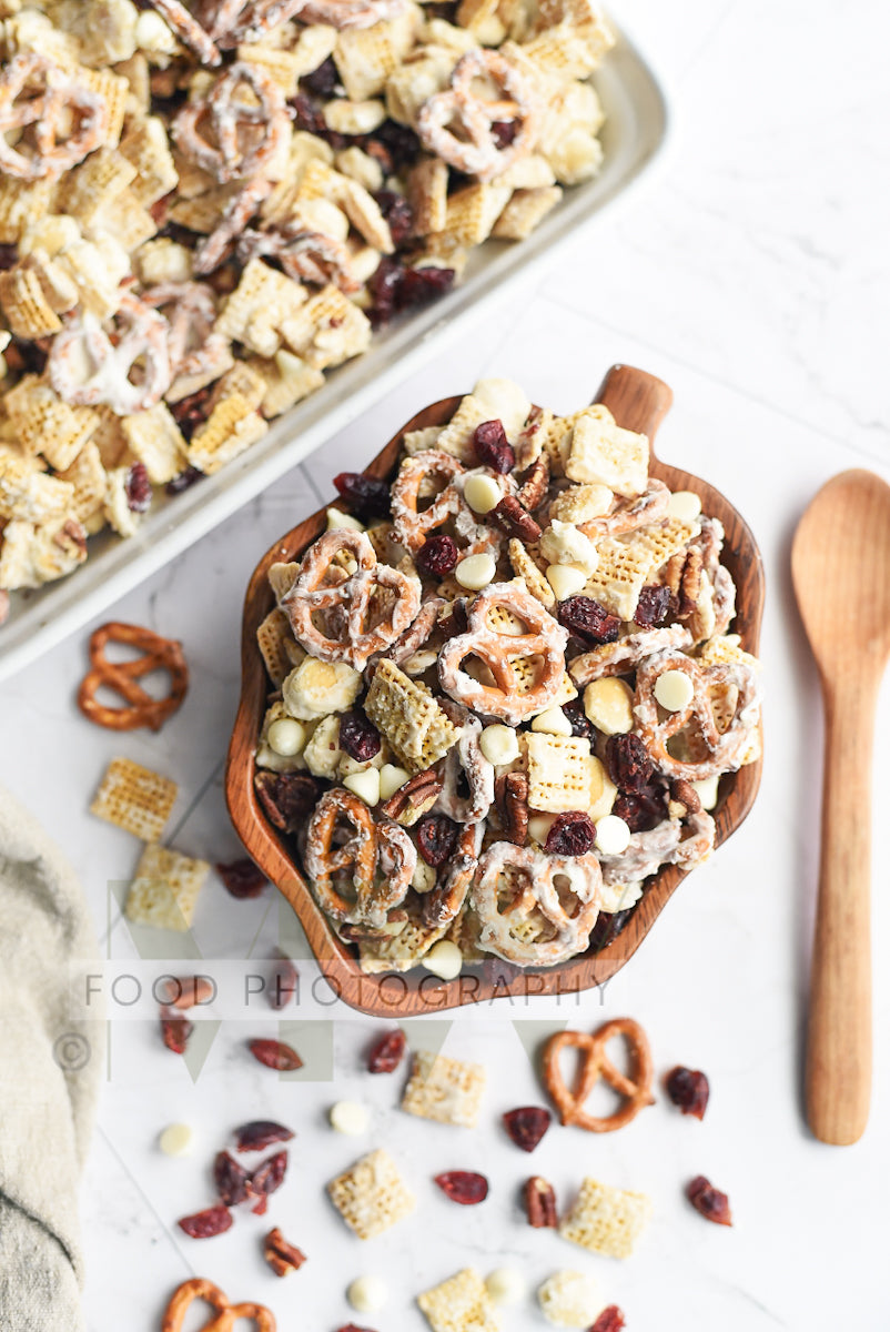White Chocolate Cranberry Snack Mix