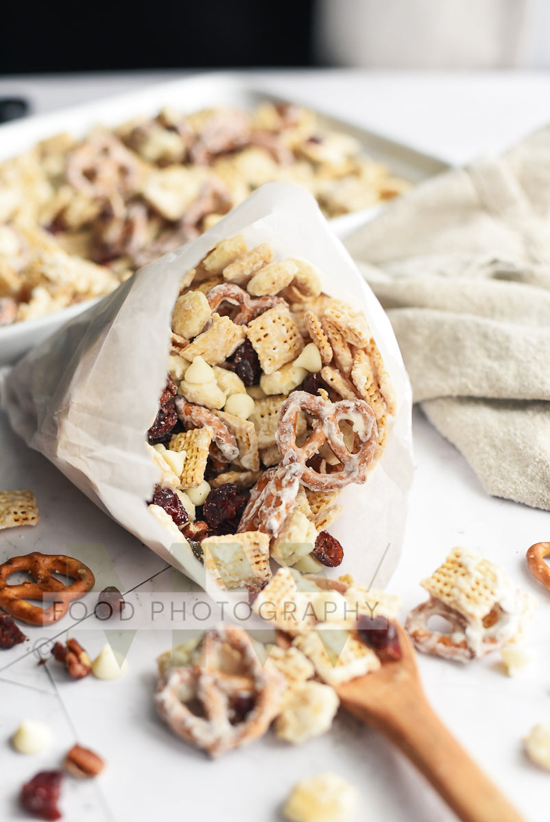 White Chocolate Cranberry Snack Mix