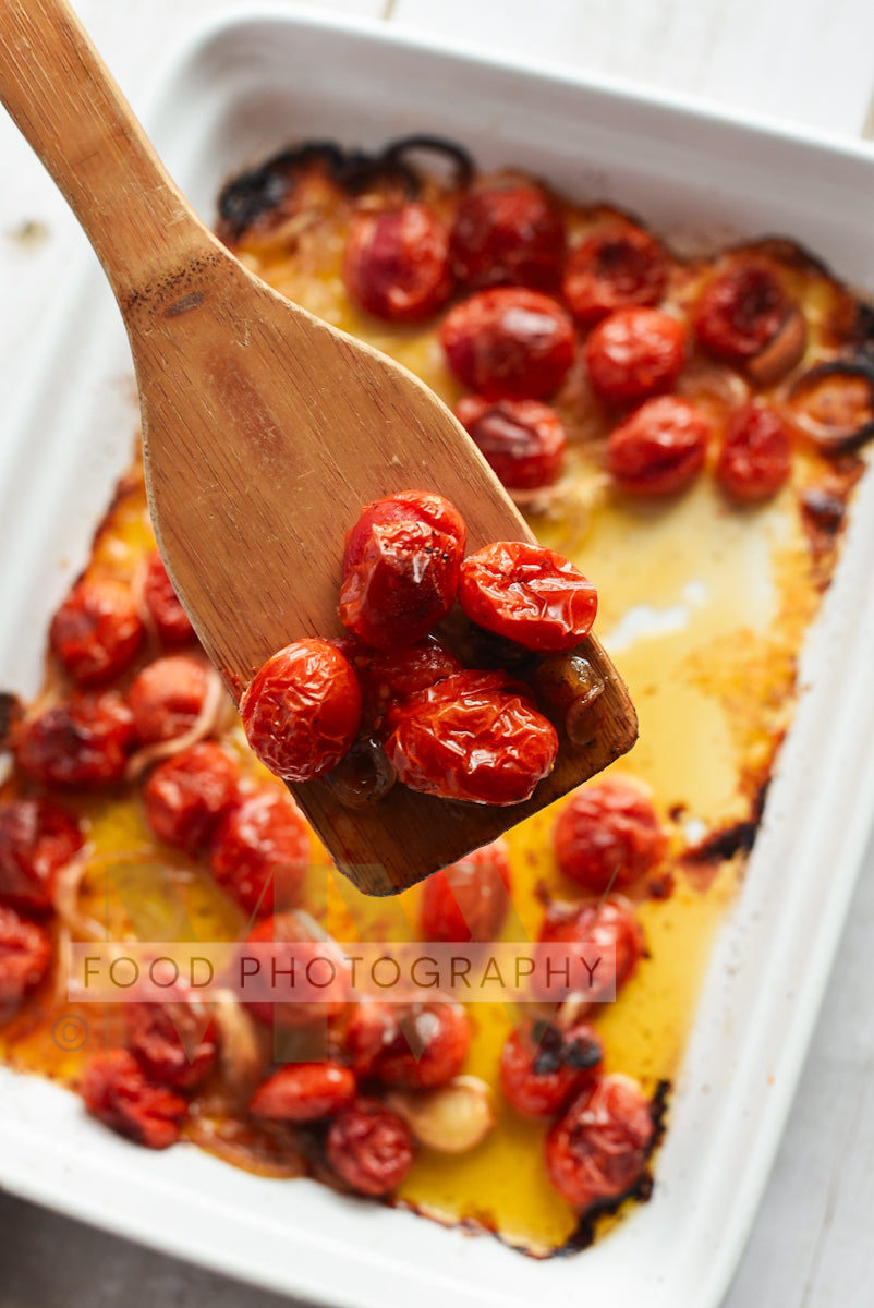 Sweet & Savory Oven Roasted Tomatoes