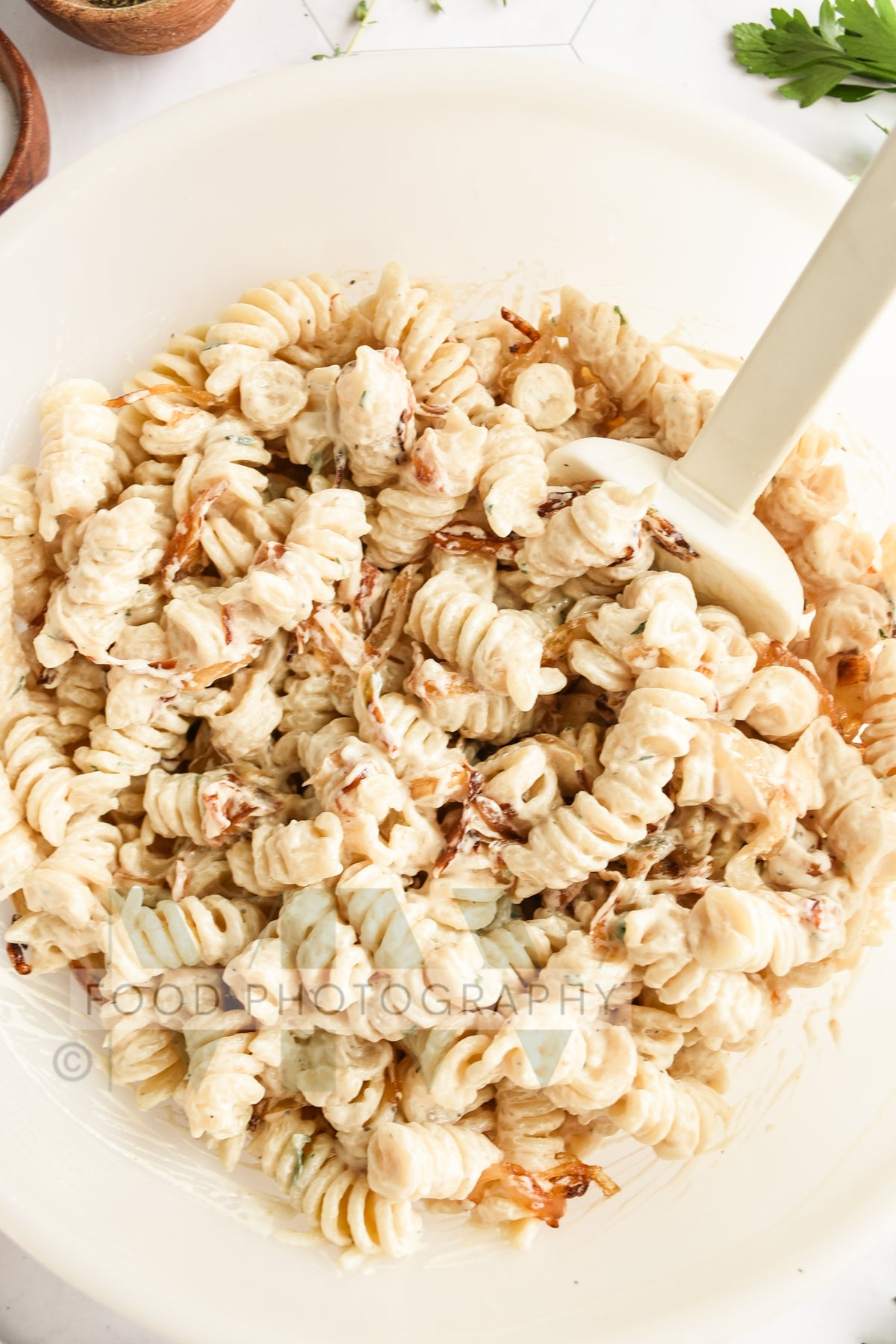 French Onion Pasta Salad