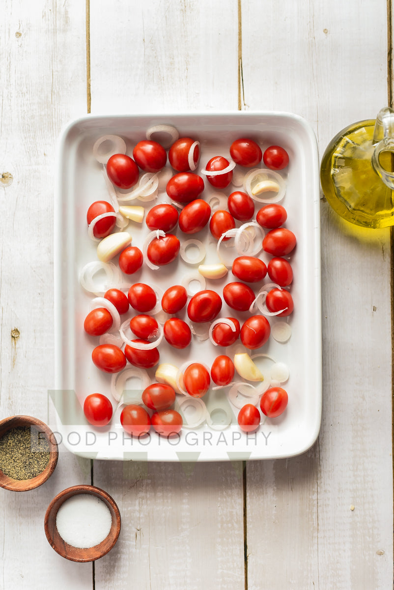 Sweet & Savory Oven Roasted Tomatoes