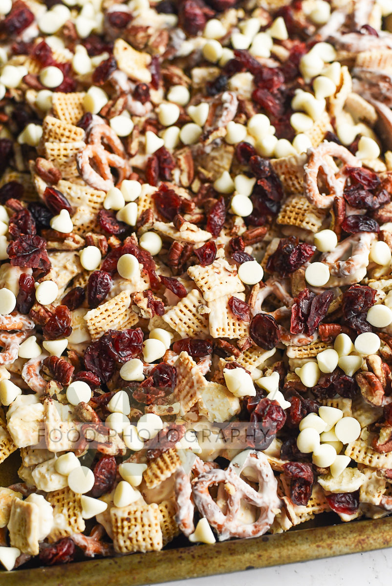 White Chocolate Cranberry Snack Mix