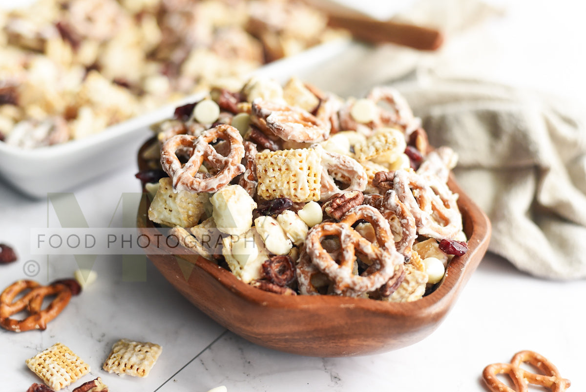 White Chocolate Cranberry Snack Mix