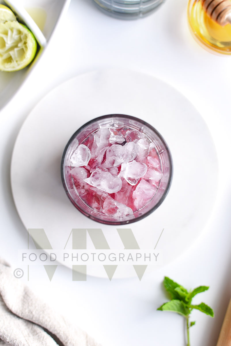 Blueberry Mojito Mocktail
