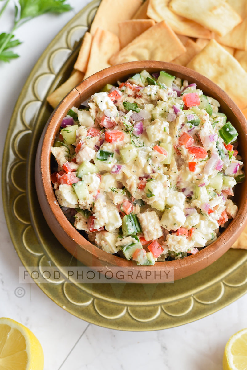 Mediterranean Chopped Tuna Salad