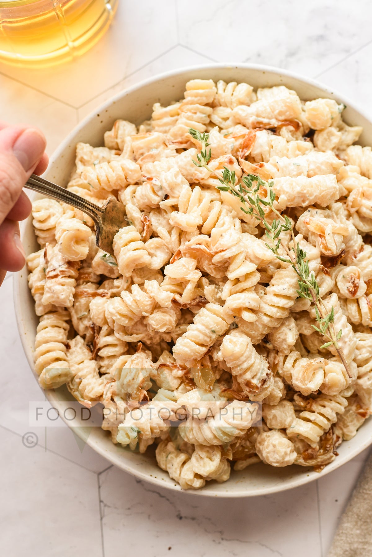 French Onion Pasta Salad
