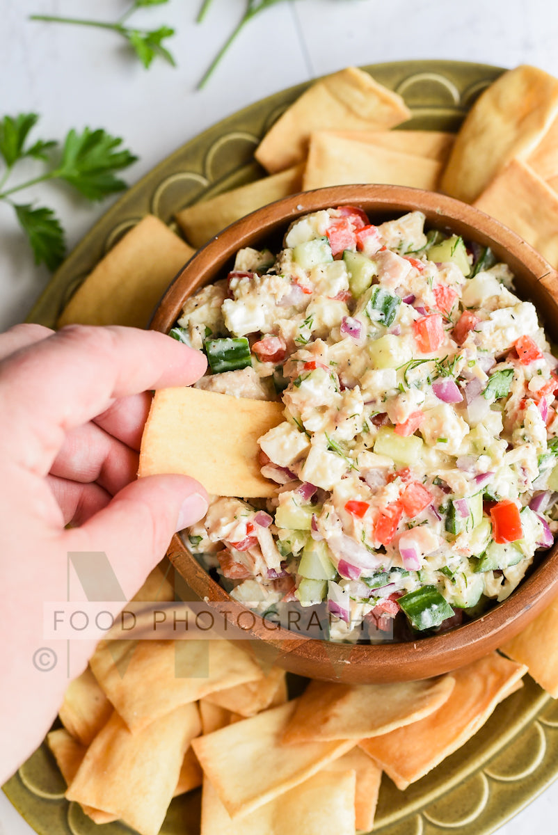 Mediterranean Chopped Tuna Salad