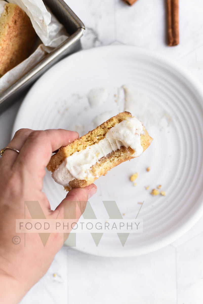 Snickerdoodle Ice Cream Sandwiches