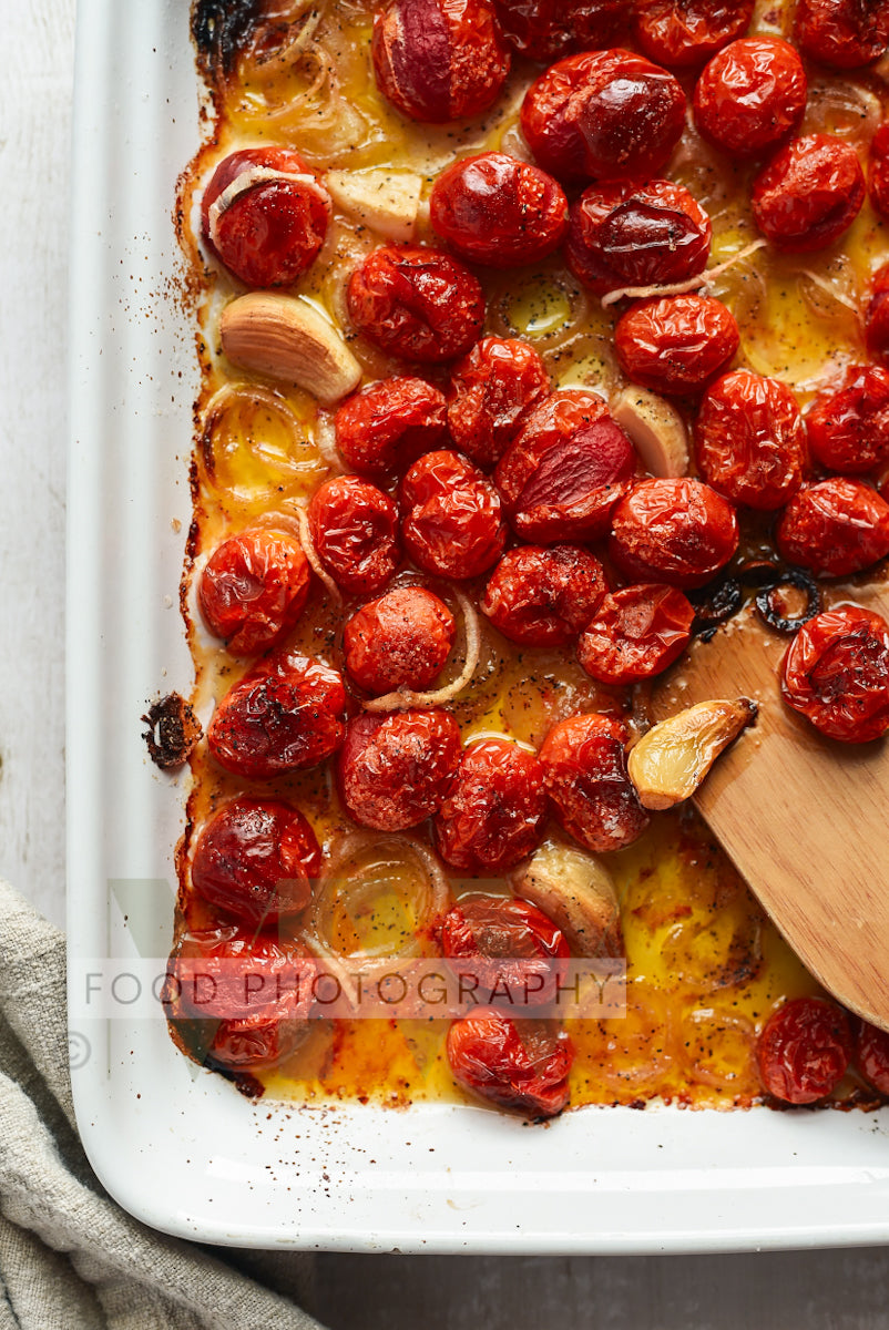 Sweet & Savory Oven Roasted Tomatoes