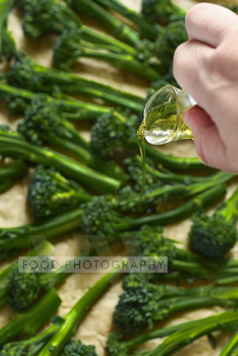 Garlic Parmesan Roasted Broccolini