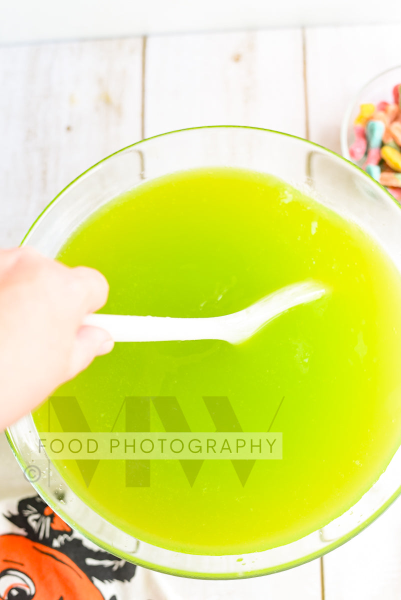 Green Slime Halloween Punch