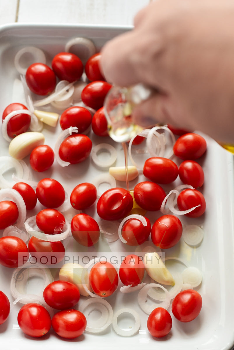 Sweet & Savory Oven Roasted Tomatoes