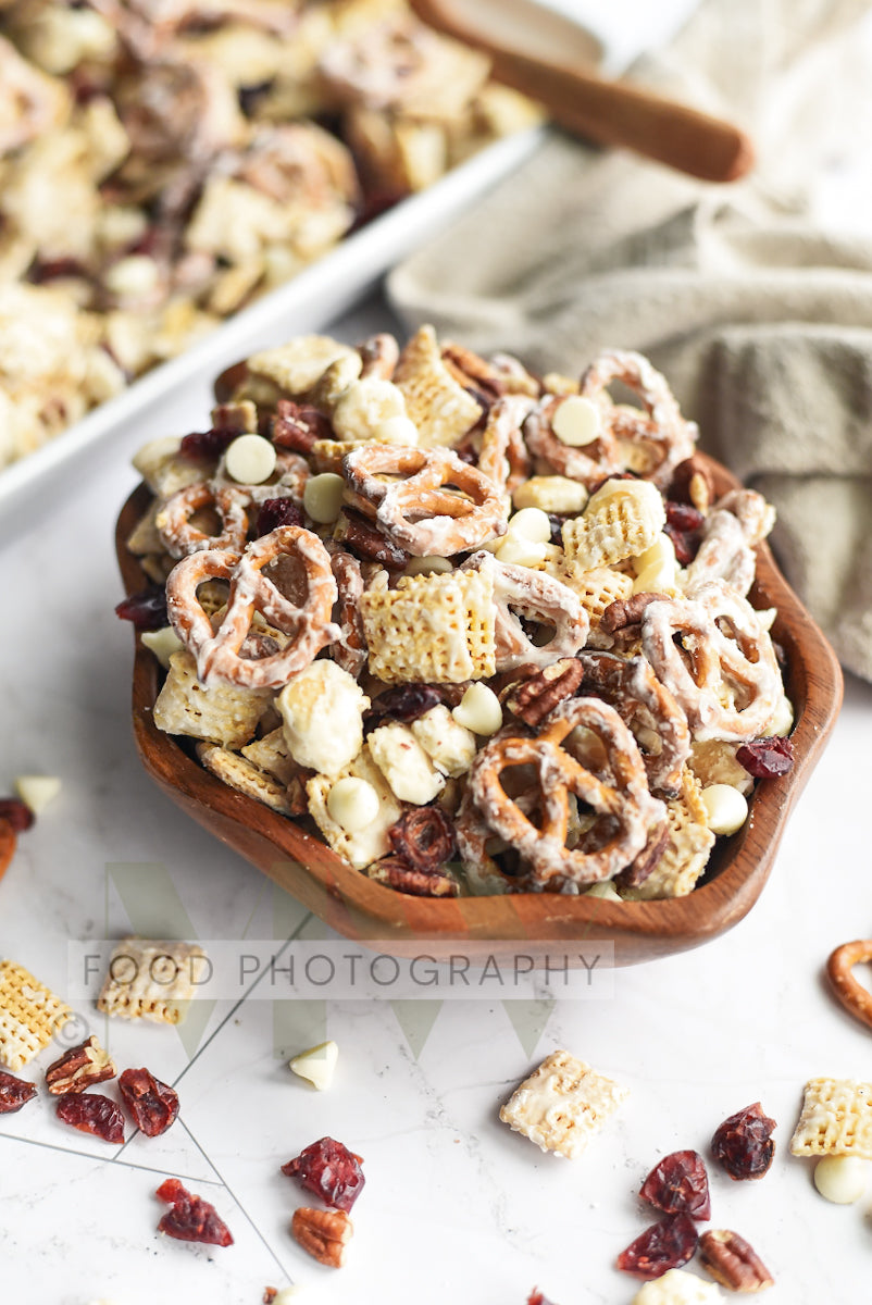 White Chocolate Cranberry Snack Mix