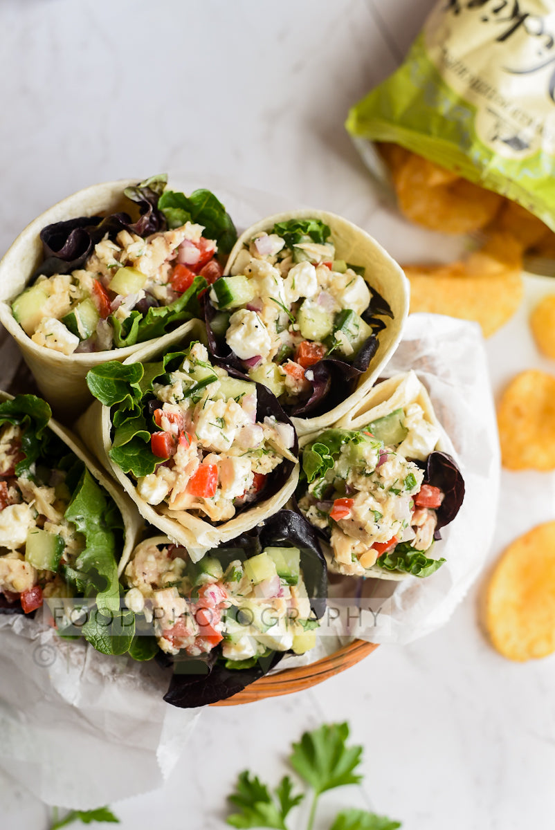 Mediterranean Chopped Tuna Salad