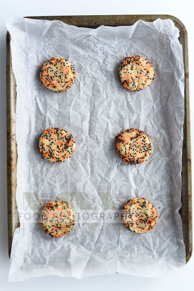 Halloween Sprinkle Cookies