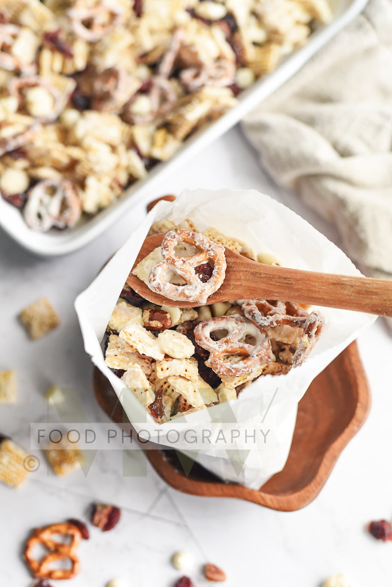 White Chocolate Cranberry Snack Mix