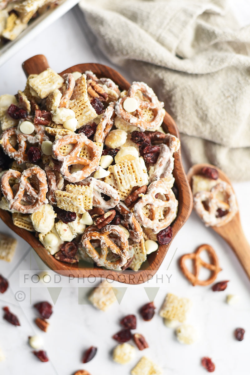 White Chocolate Cranberry Snack Mix