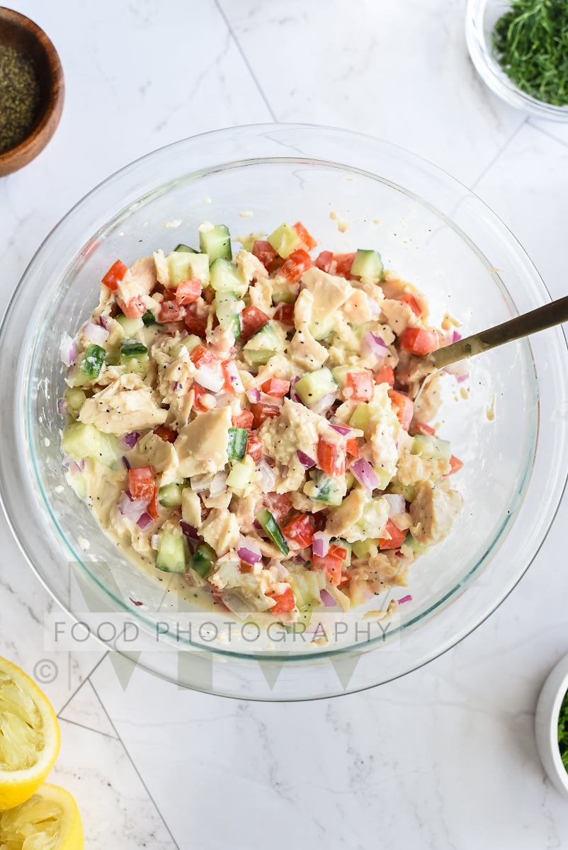 Mediterranean Chopped Tuna Salad