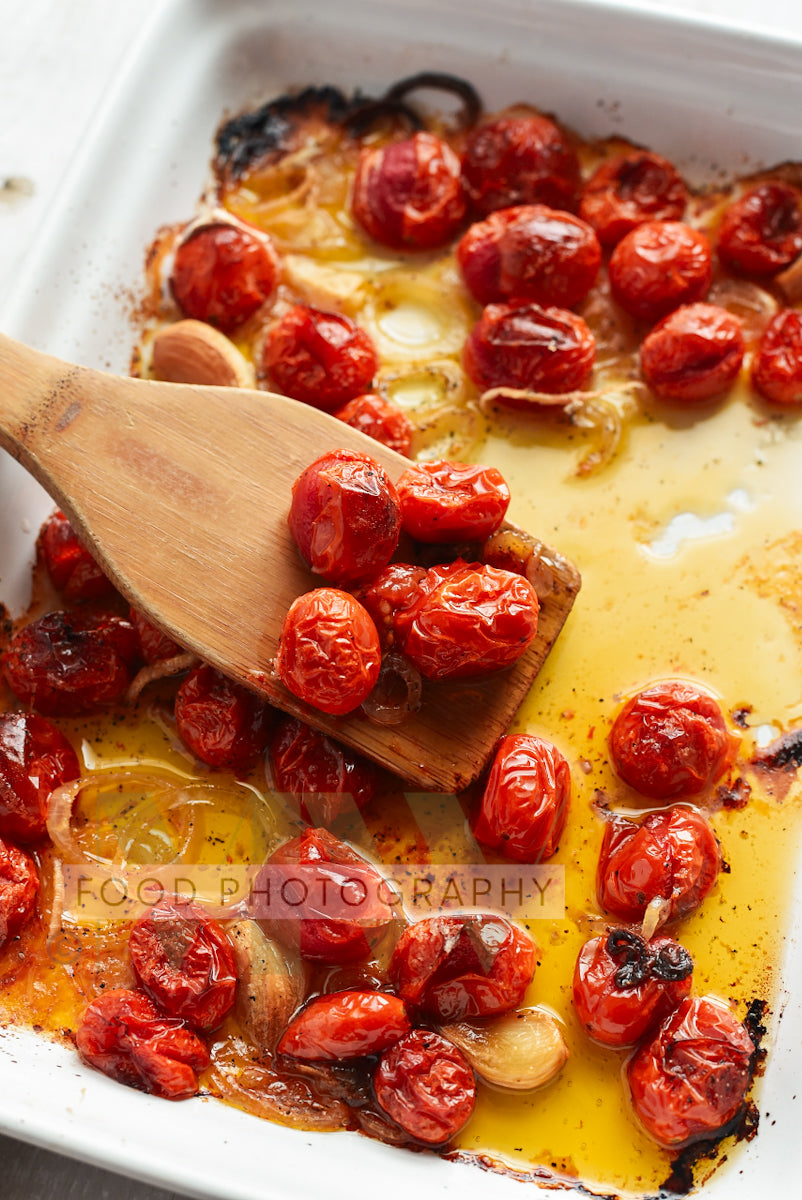Sweet & Savory Oven Roasted Tomatoes