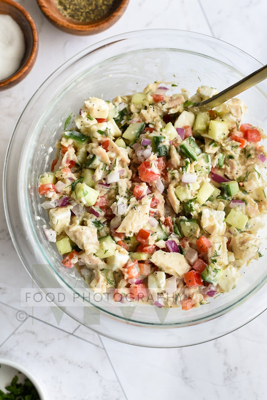 Mediterranean Chopped Tuna Salad