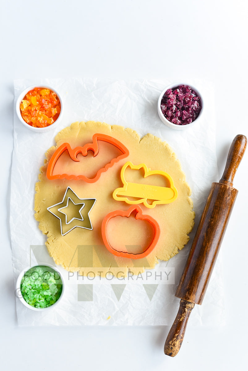 Halloween Stained Glass Cookies