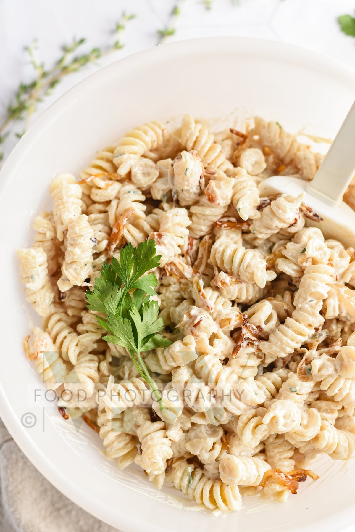 French Onion Pasta Salad