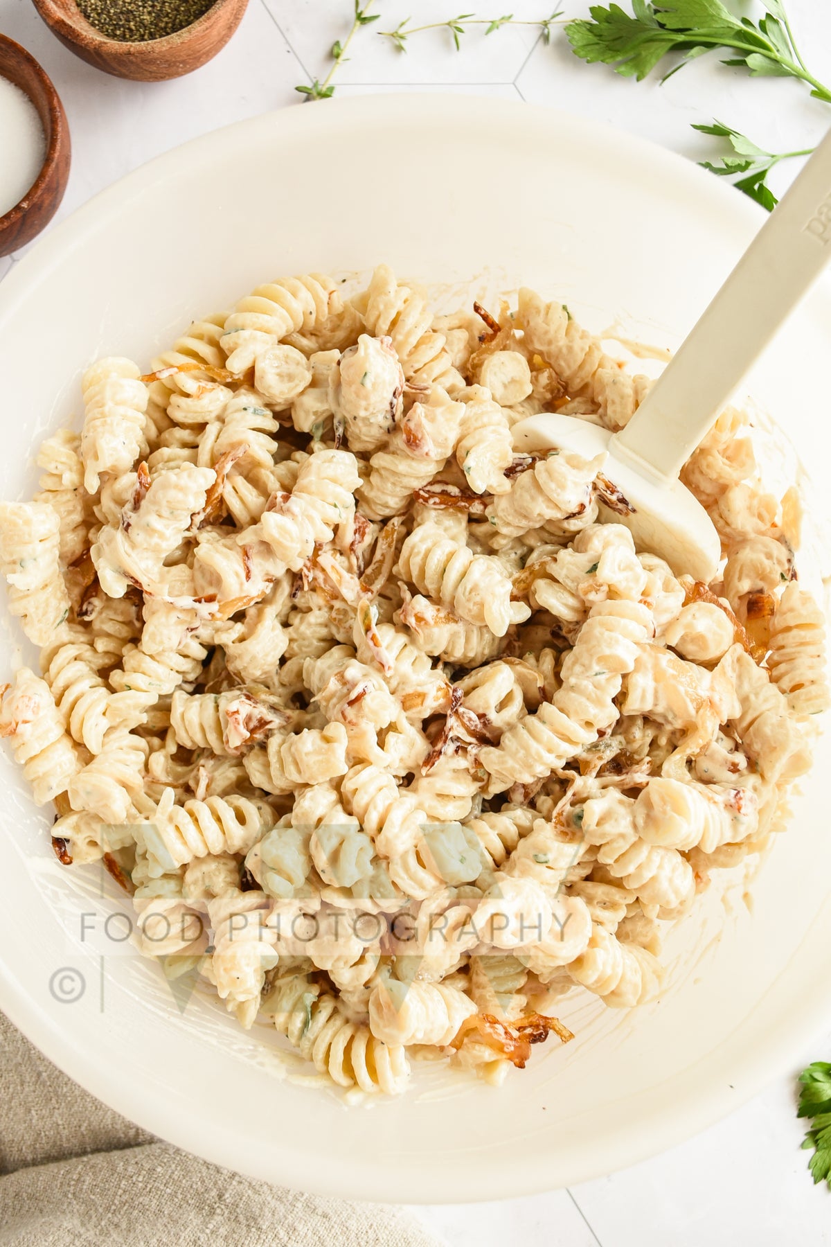 French Onion Pasta Salad