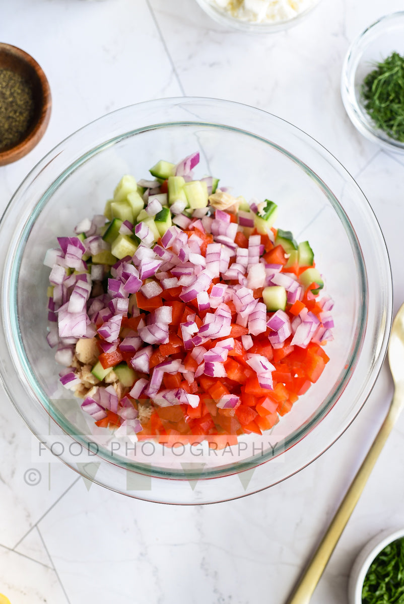 Mediterranean Chopped Tuna Salad