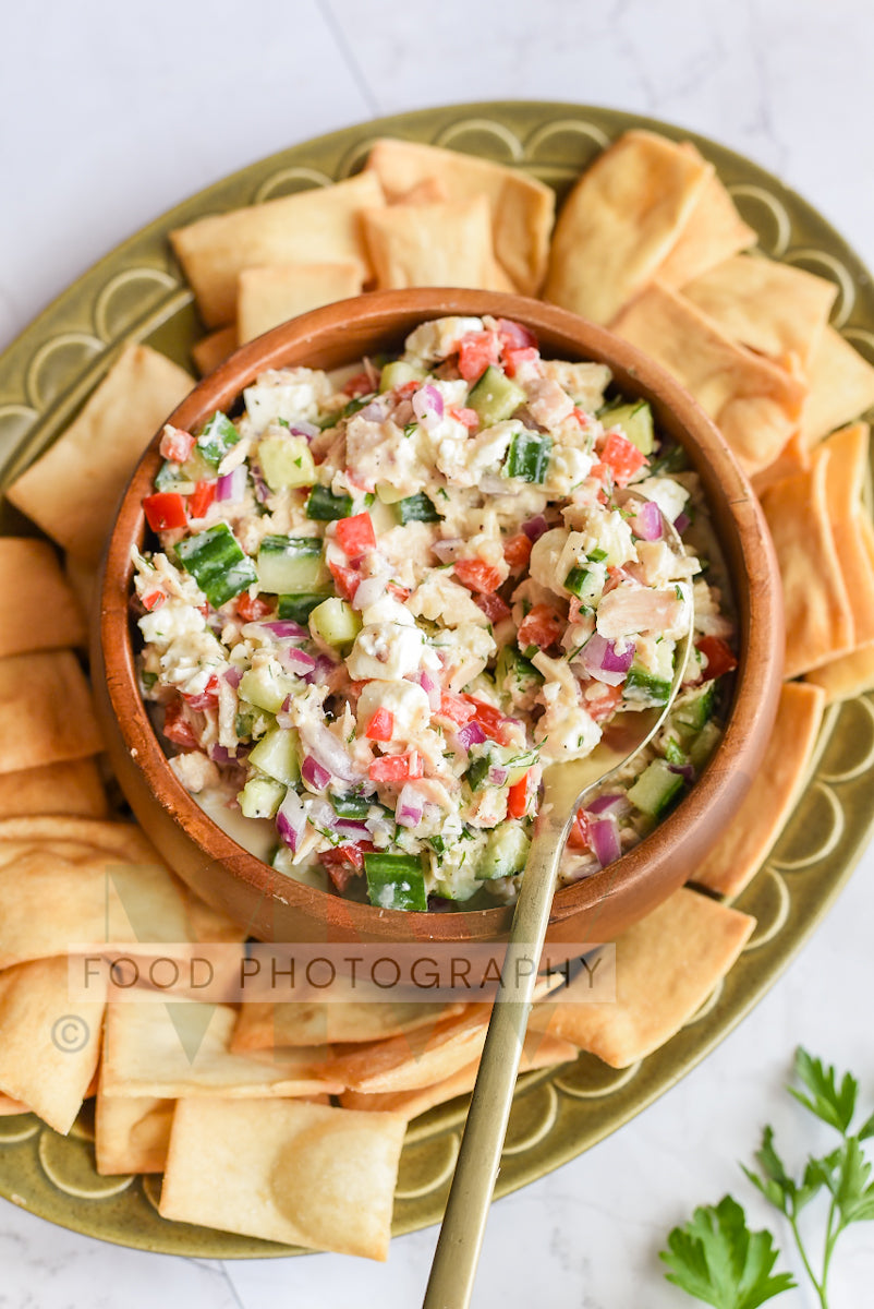 Mediterranean Chopped Tuna Salad