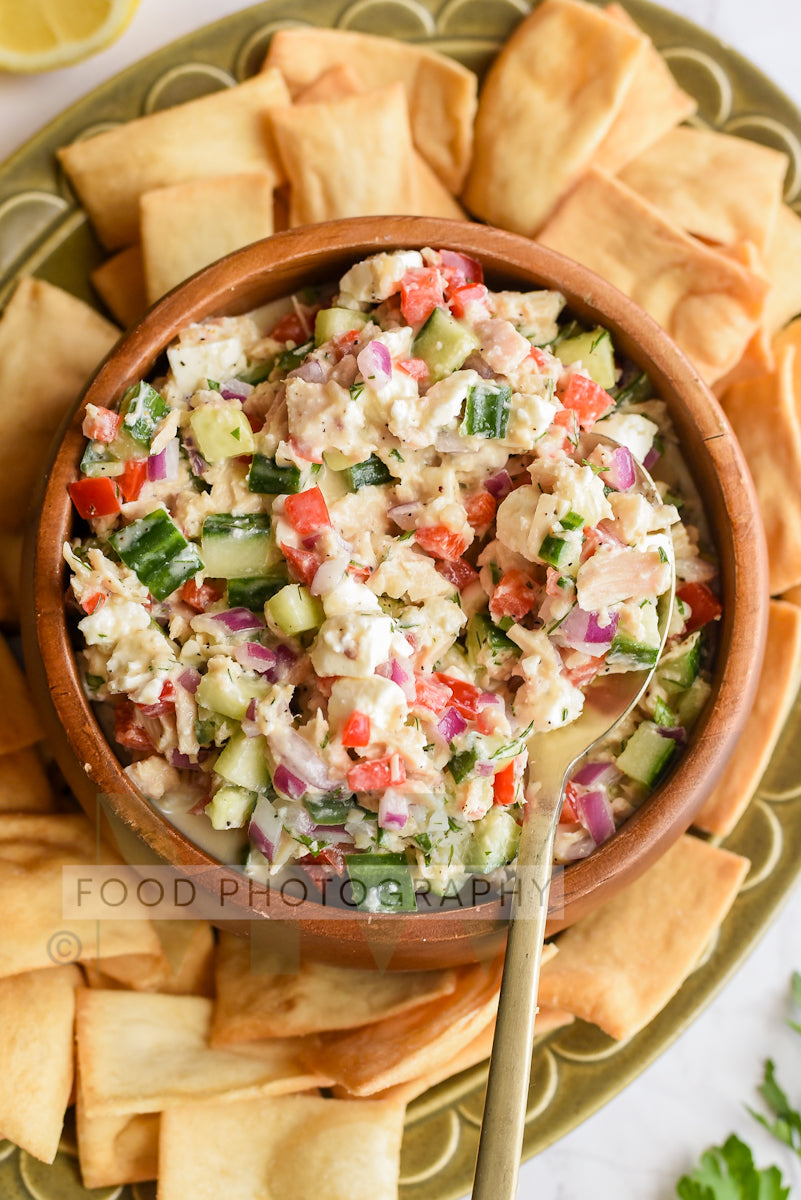 Mediterranean Chopped Tuna Salad