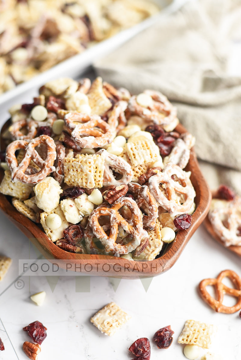 White Chocolate Cranberry Snack Mix