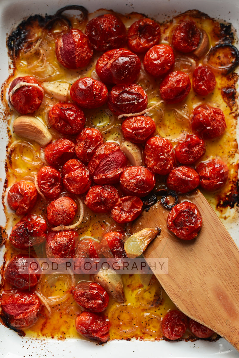 Sweet & Savory Oven Roasted Tomatoes