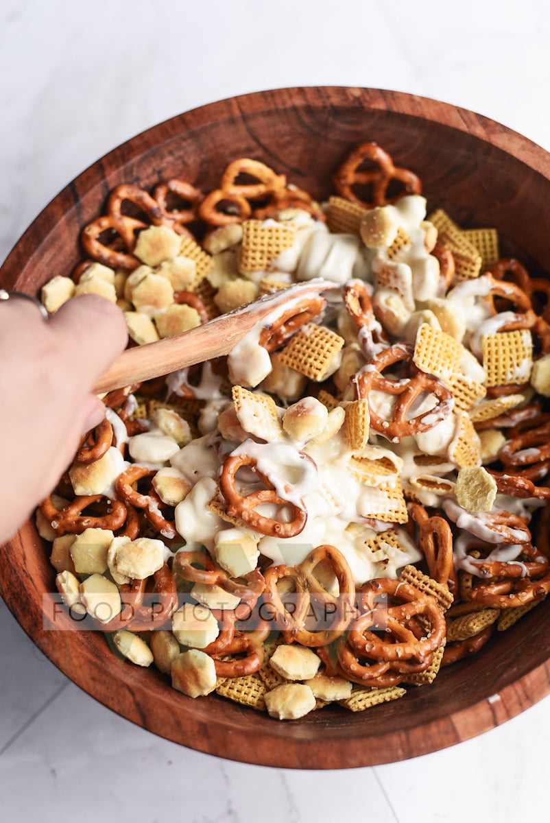 White Chocolate Cranberry Snack Mix