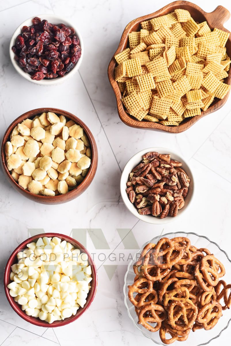 White Chocolate Cranberry Snack Mix
