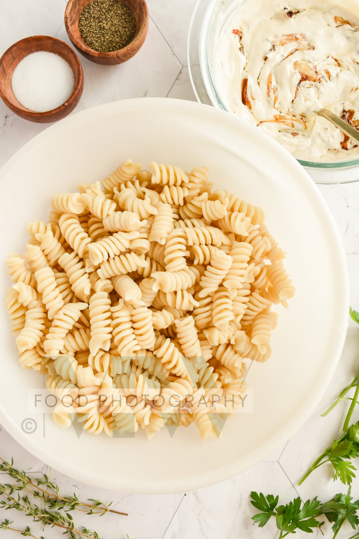 French Onion Pasta Salad