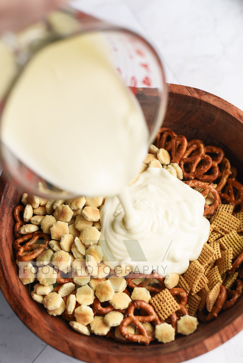 White Chocolate Cranberry Snack Mix