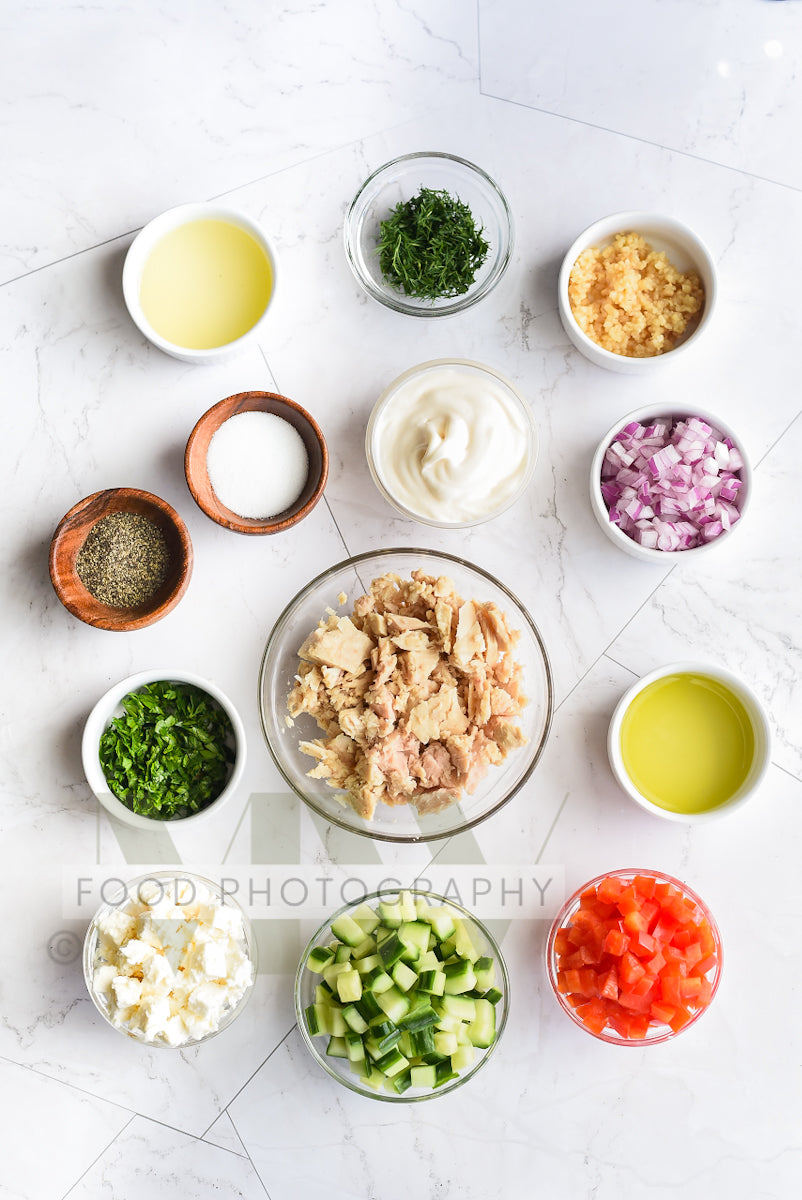 Mediterranean Chopped Tuna Salad