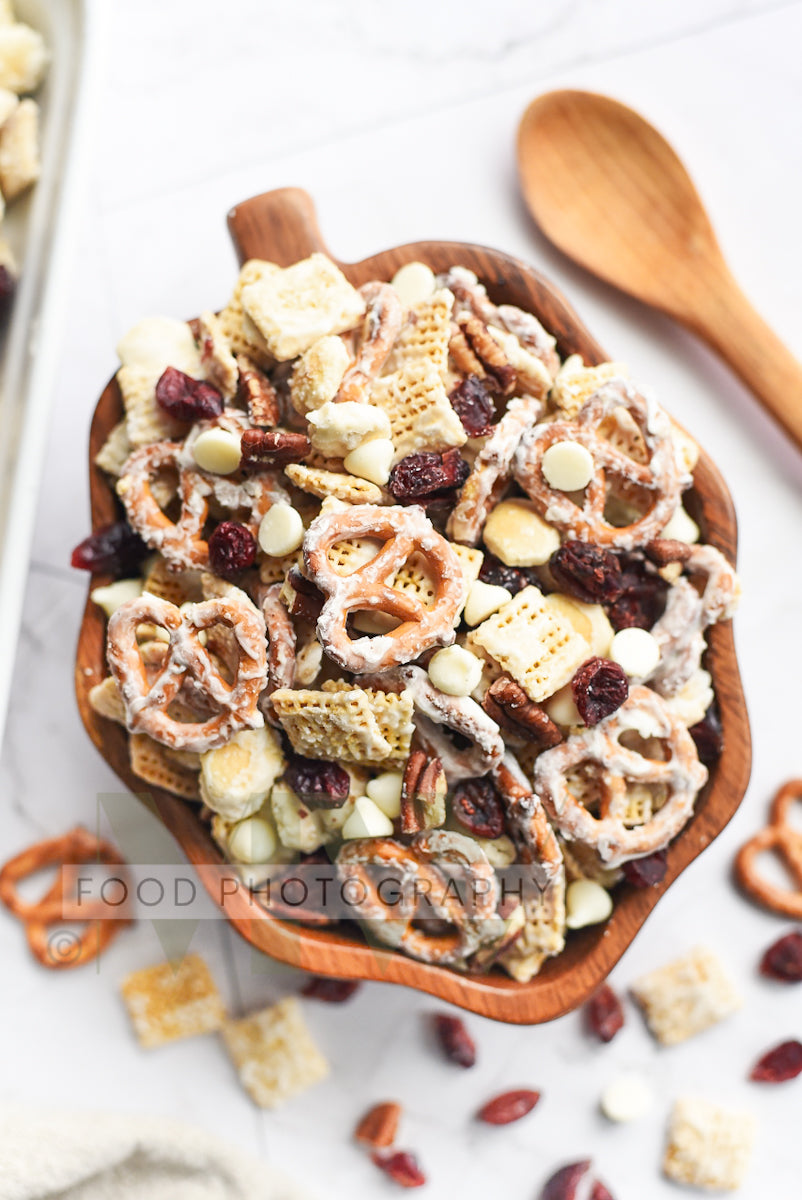 White Chocolate Cranberry Snack Mix