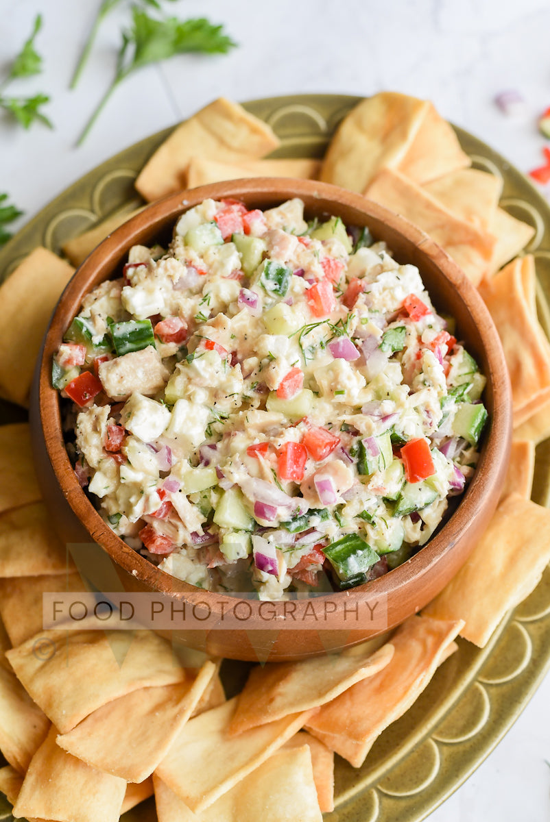 Mediterranean Chopped Tuna Salad