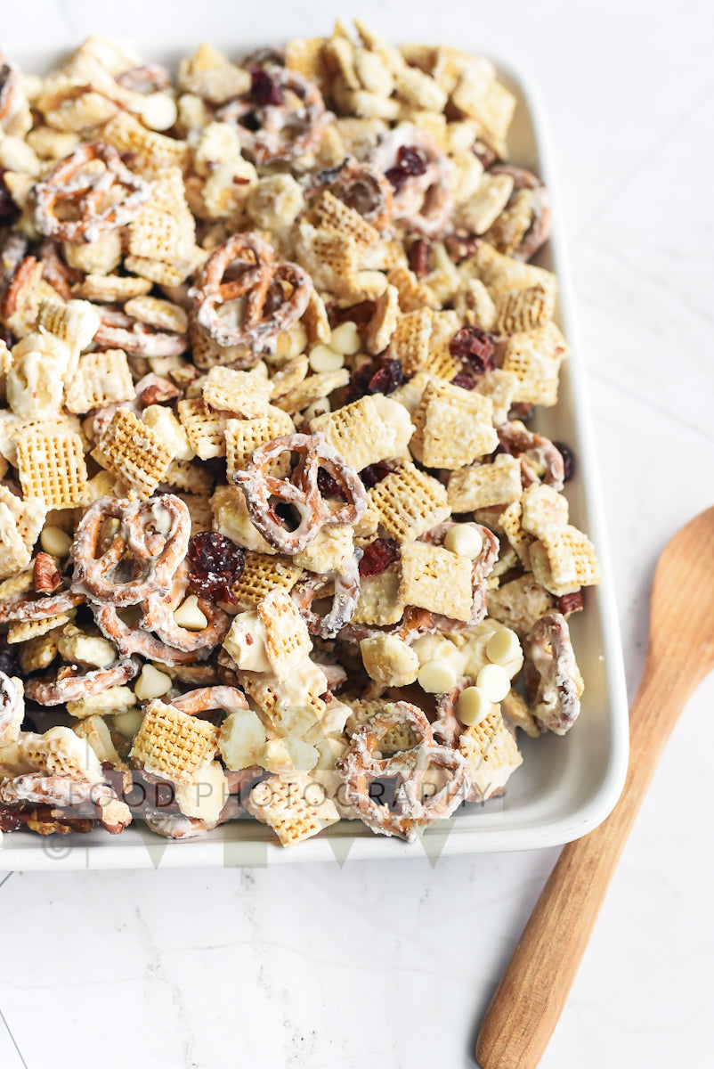 White Chocolate Cranberry Snack Mix