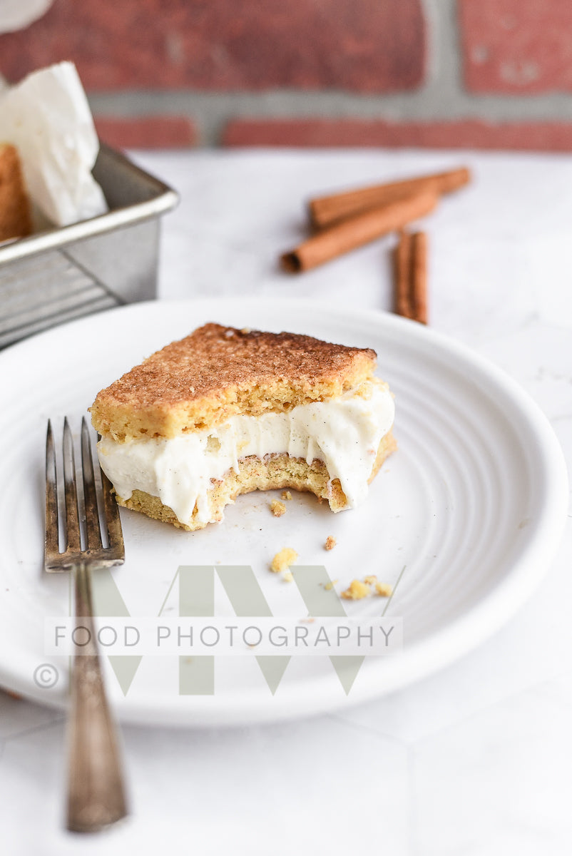 Snickerdoodle Ice Cream Sandwiches