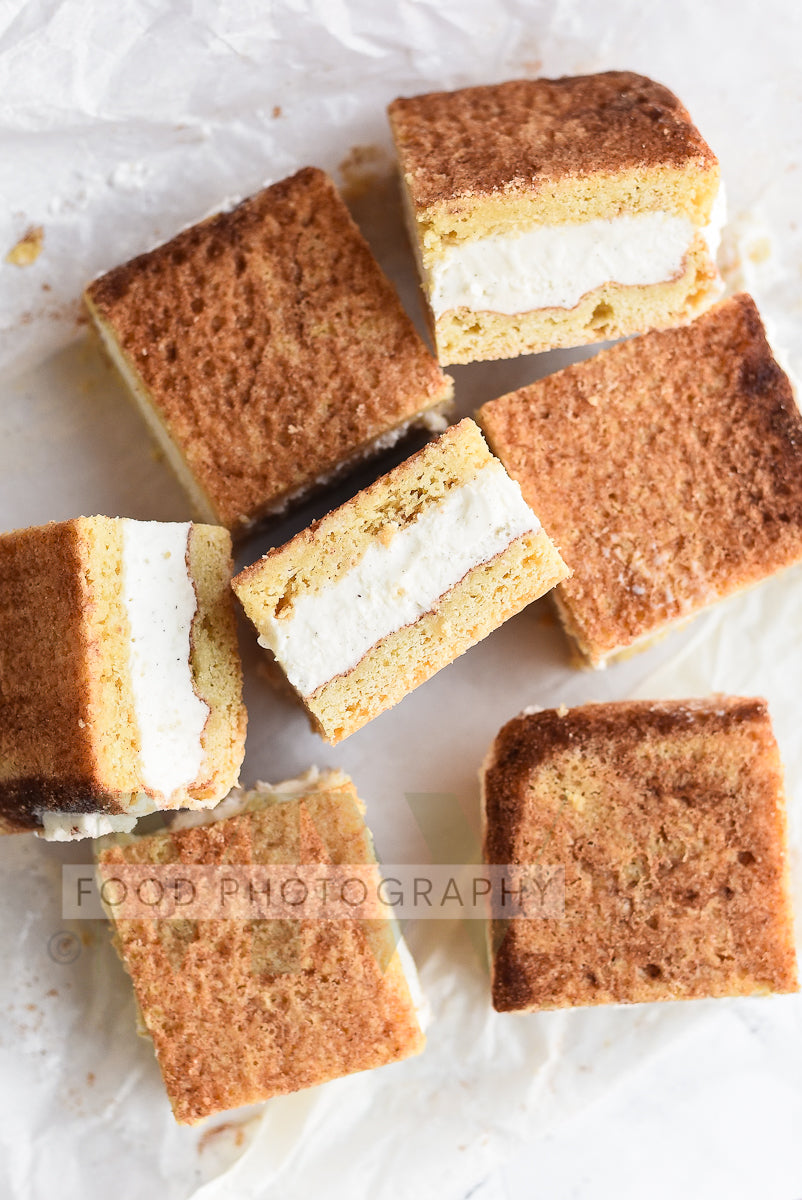Snickerdoodle Ice Cream Sandwiches