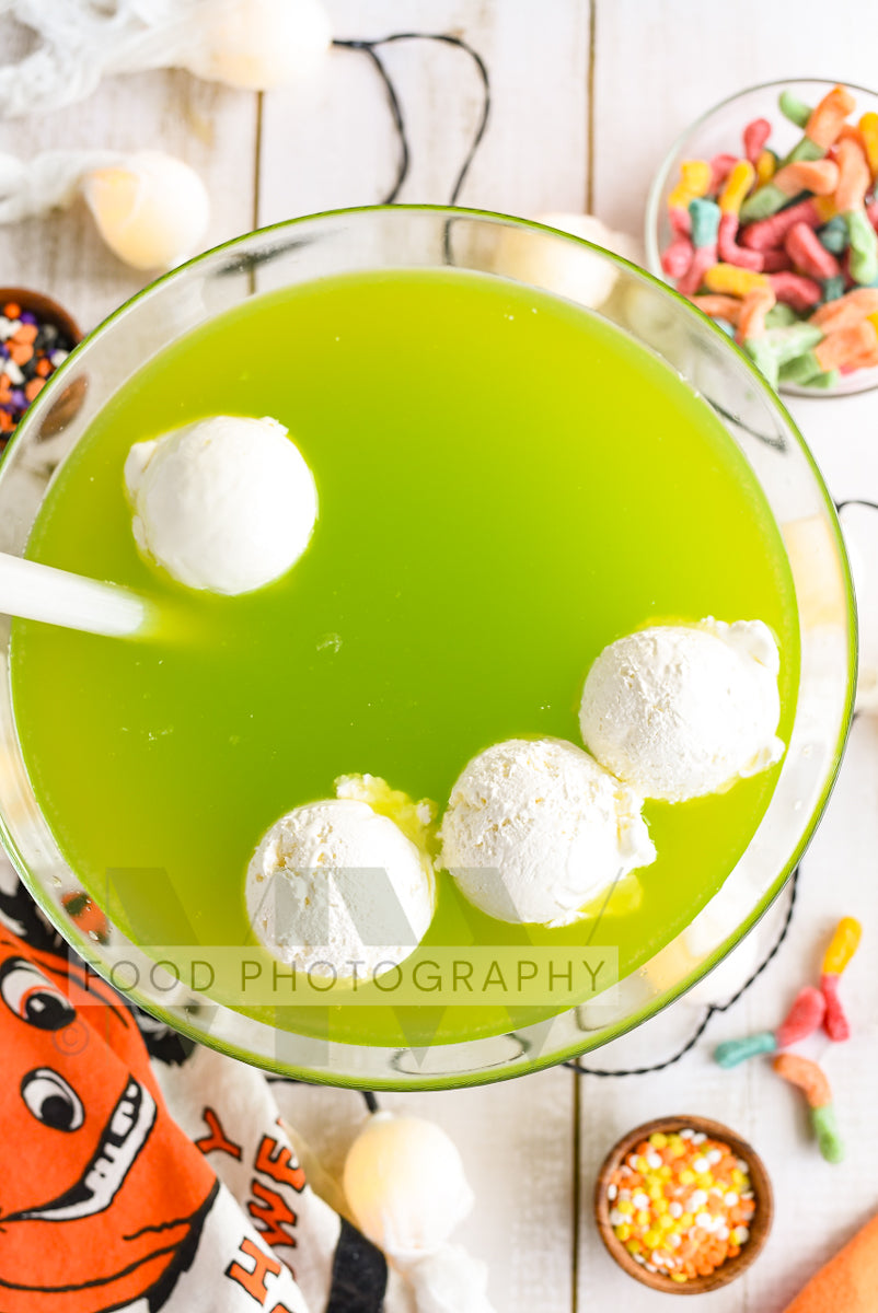 Green Slime Halloween Punch