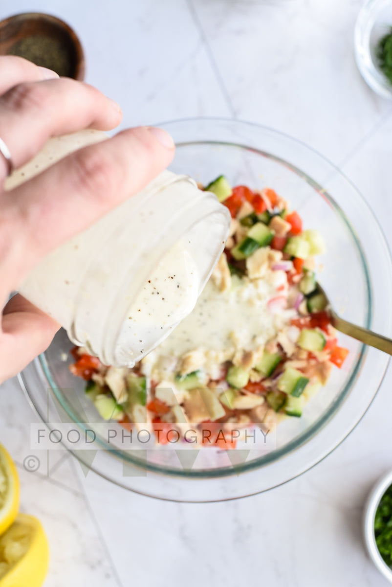 Mediterranean Chopped Tuna Salad