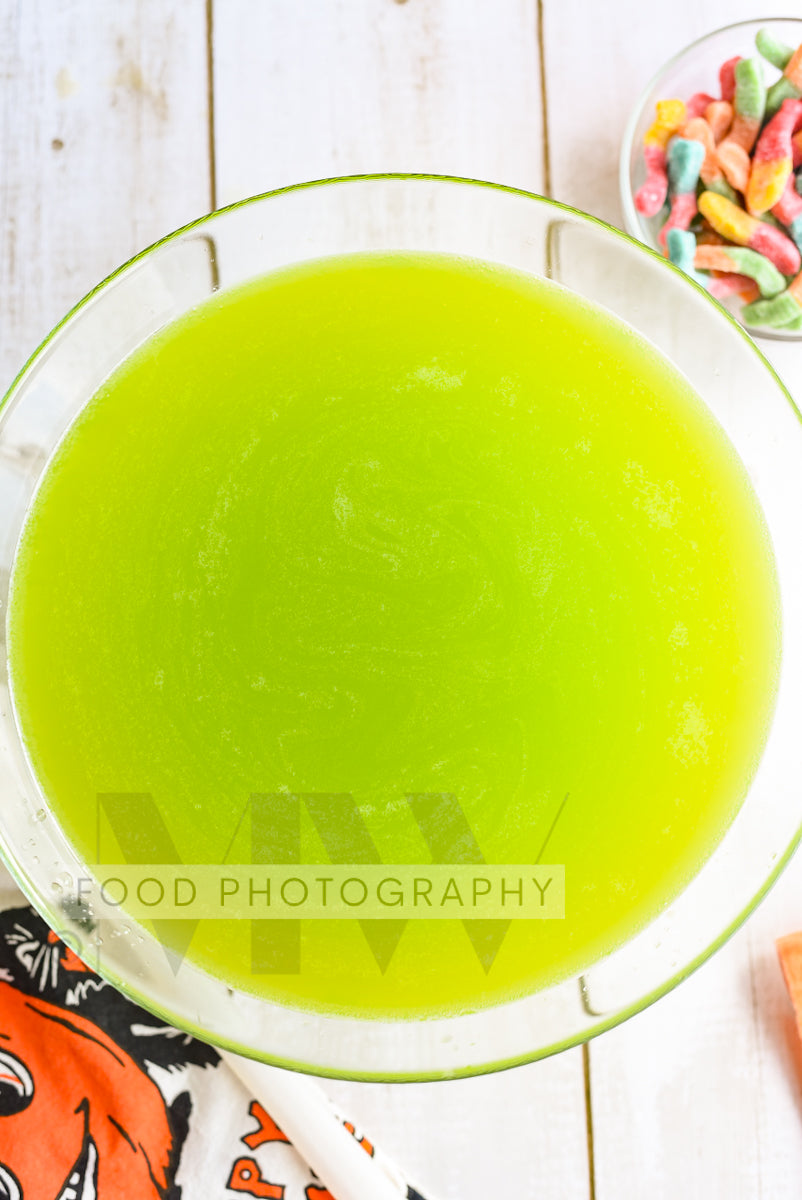 Green Slime Halloween Punch
