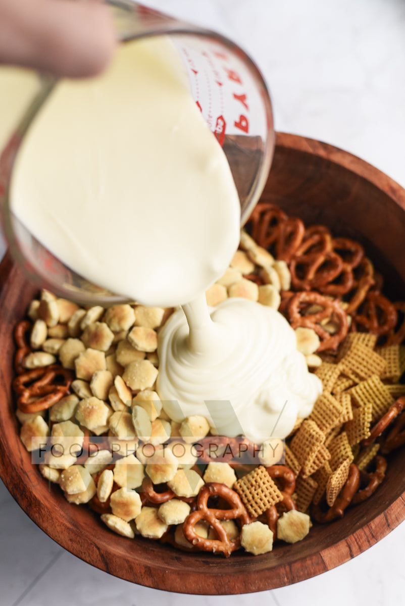 White Chocolate Cranberry Snack Mix
