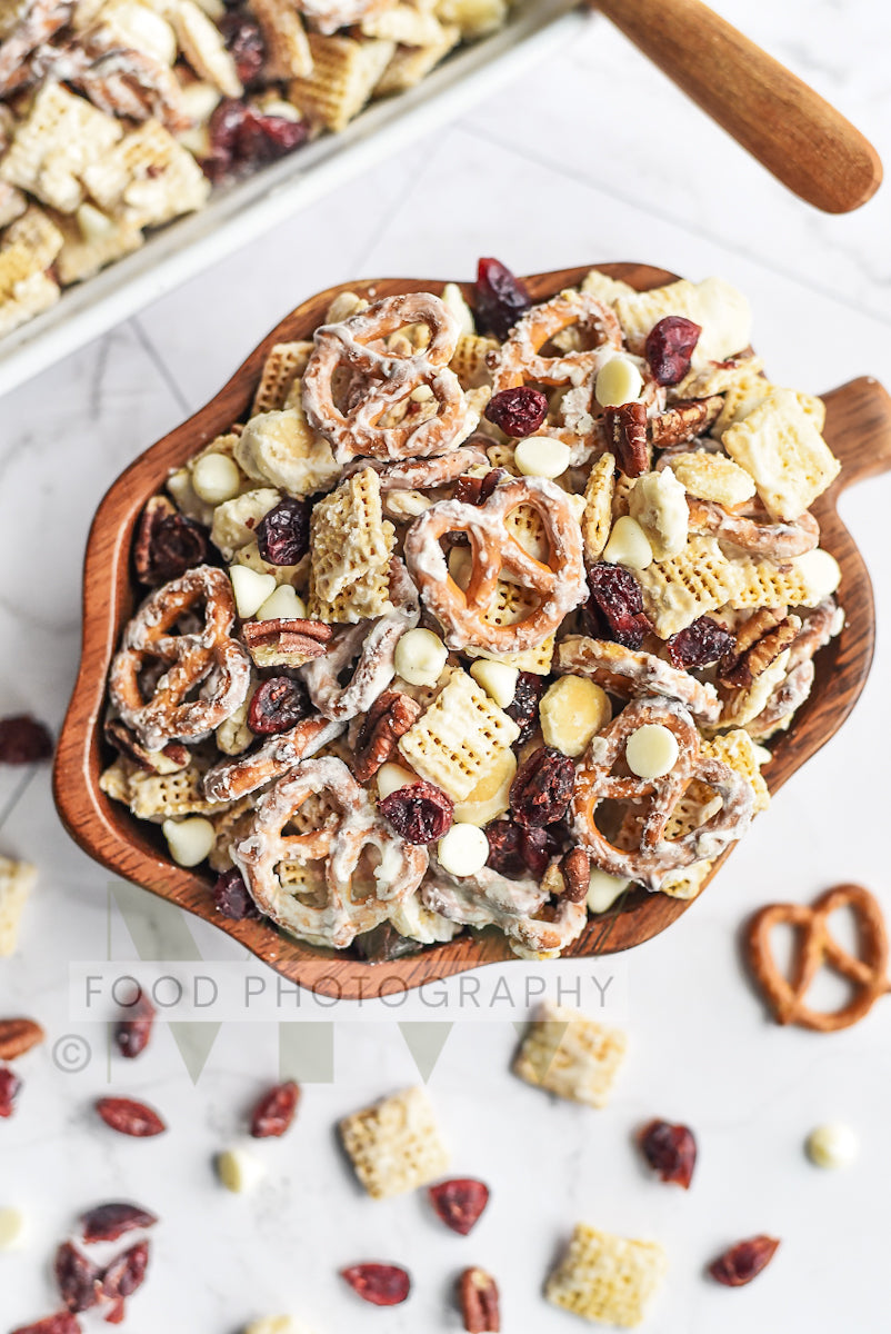 White Chocolate Cranberry Snack Mix