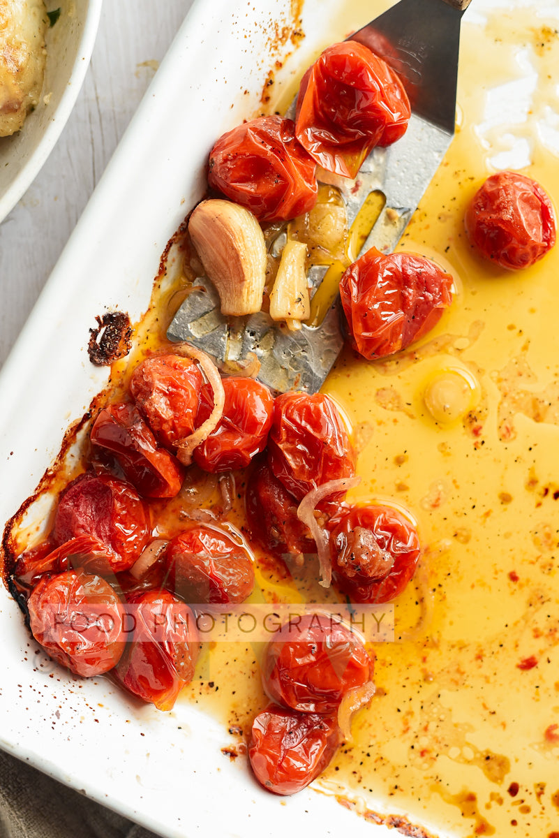 Sweet & Savory Oven Roasted Tomatoes